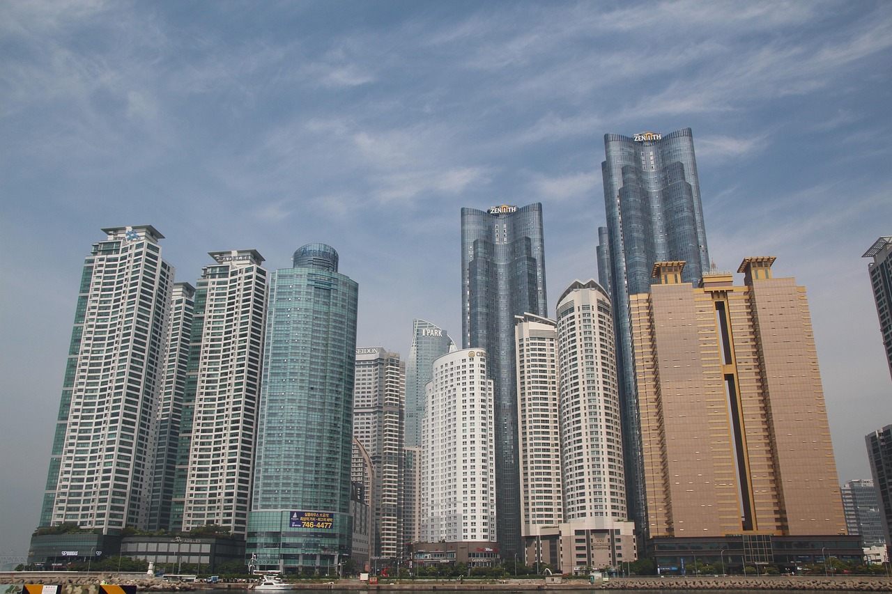 公寓小区全景
