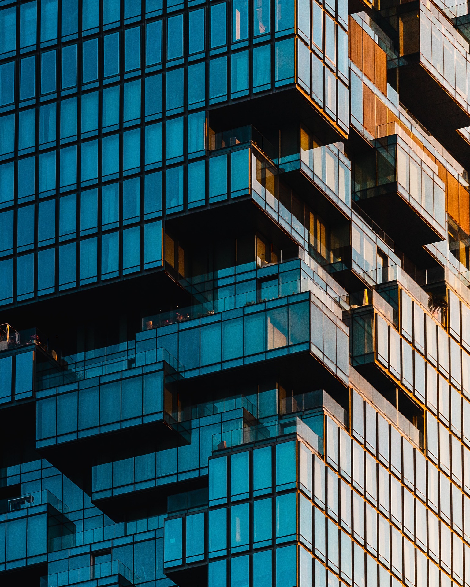 Business district background